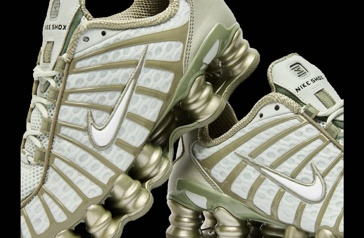 Nike Shox TL White Light / Army release photo 4