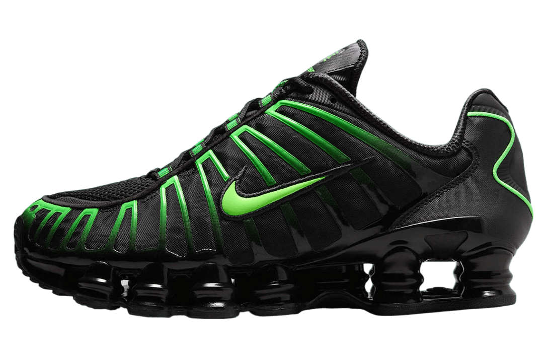 Nike Shox TL WMNS Black / Electric Green release photo 1