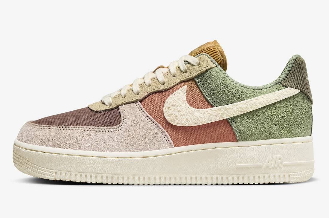 Nike WMNS Air Force 1 Low Oil Green Terra Blush Nike release photo