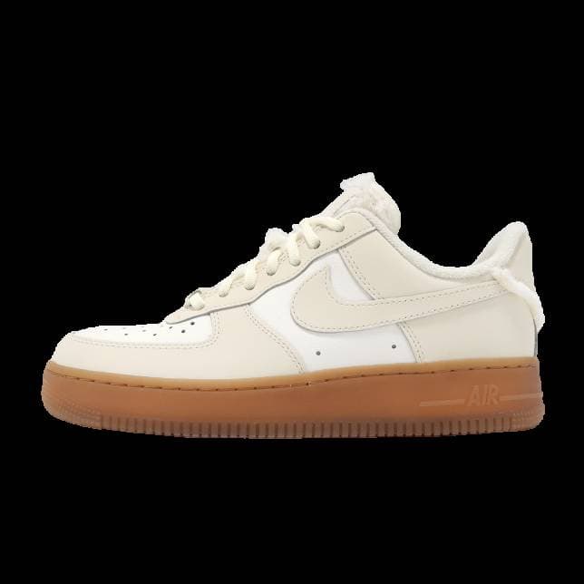 Nike Wmns Air Force 1 LX Sail White / Rubber Medium Brown Nike release photo