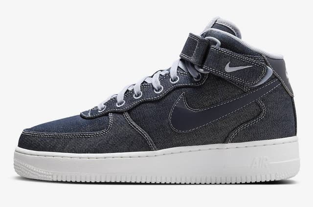 Nike WMNS Air Force 1 Mid Denim Nike release photo