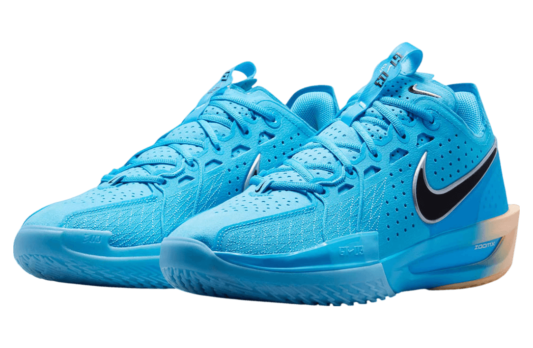 Nike Zoom GT Cut 3 Blue Fury / Tangerine Tint release photo 2