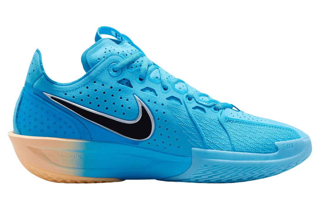 Nike Zoom GT Cut 3 Blue Fury / Tangerine Tint release photo 3