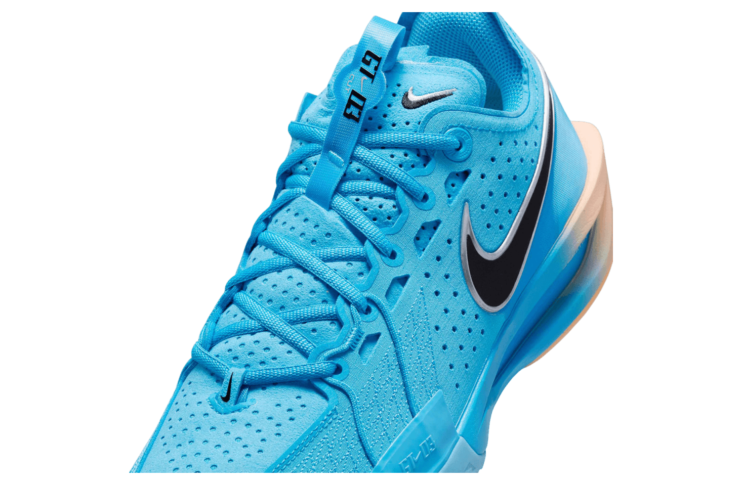 Nike Zoom GT Cut 3 Blue Fury / Tangerine Tint release photo 7
