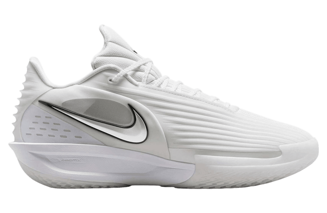 Nike Zoom GT Cut 3 Turbo White / Metallic Silver release photo 2