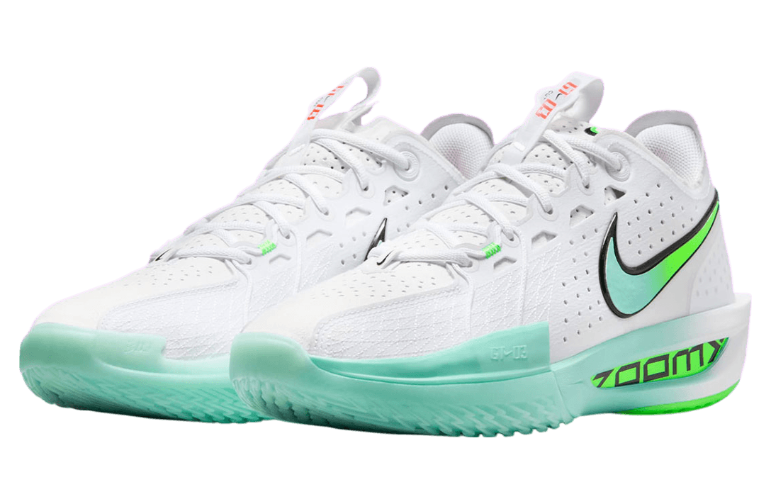 Nike Zoom GT Cut 3 White / Bleached Turquoise release photo 2