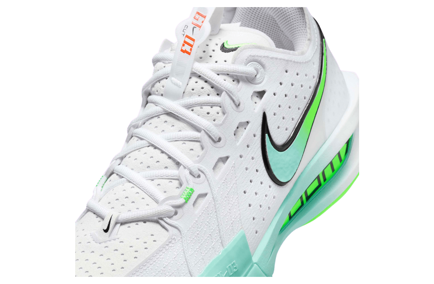 Nike Zoom GT Cut 3 White / Bleached Turquoise release photo 3
