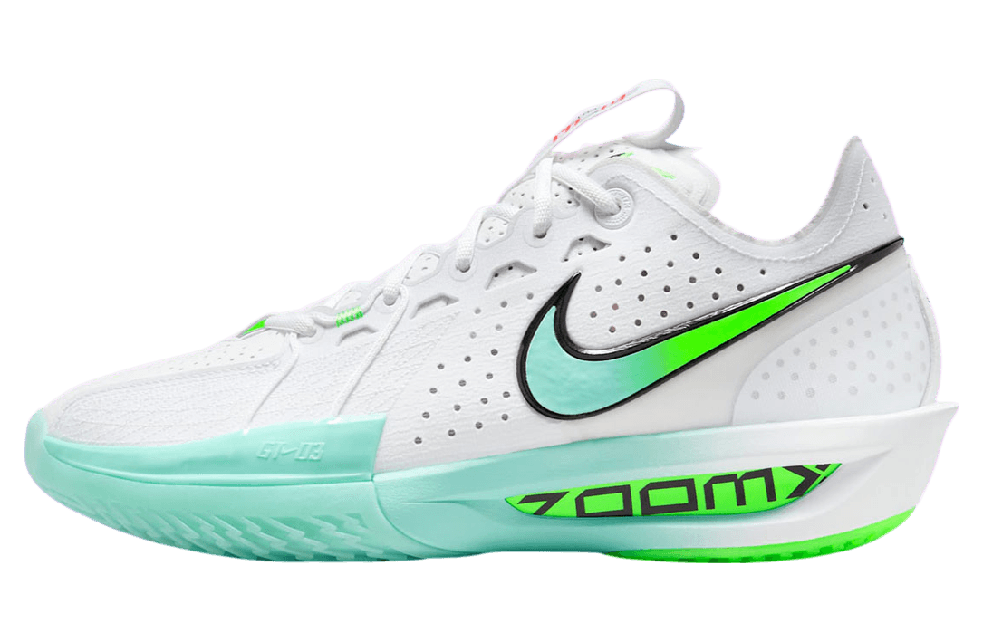 Nike Zoom GT Cut 3 White / Bleached Turquoise release photo 1