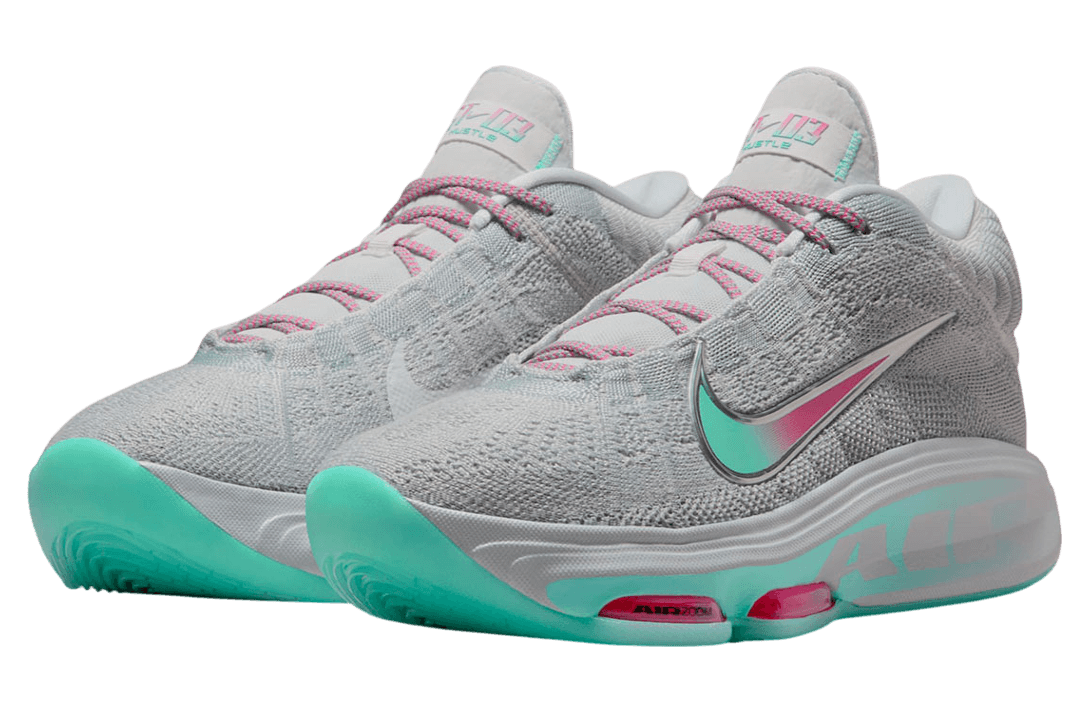 Nike Zoom GT Hustle 3 Mint Foam / Grey release photo 2