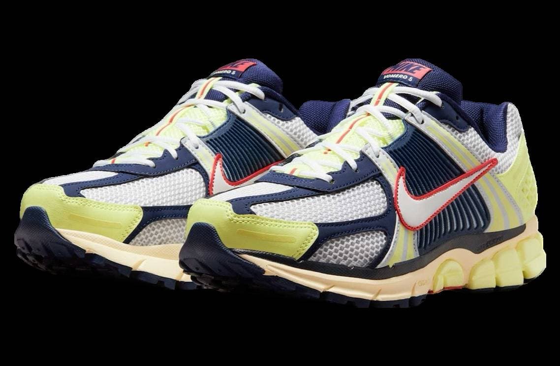 Nike Zoom Vomero 5 Barely Volt / Midnight Navy release photo 3