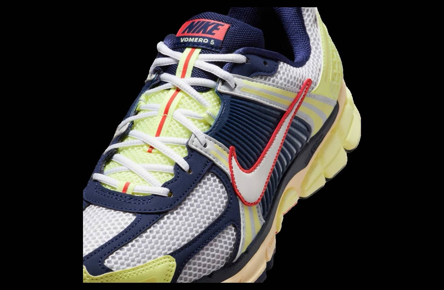 Nike Zoom Vomero 5 Barely Volt / Midnight Navy release photo 7