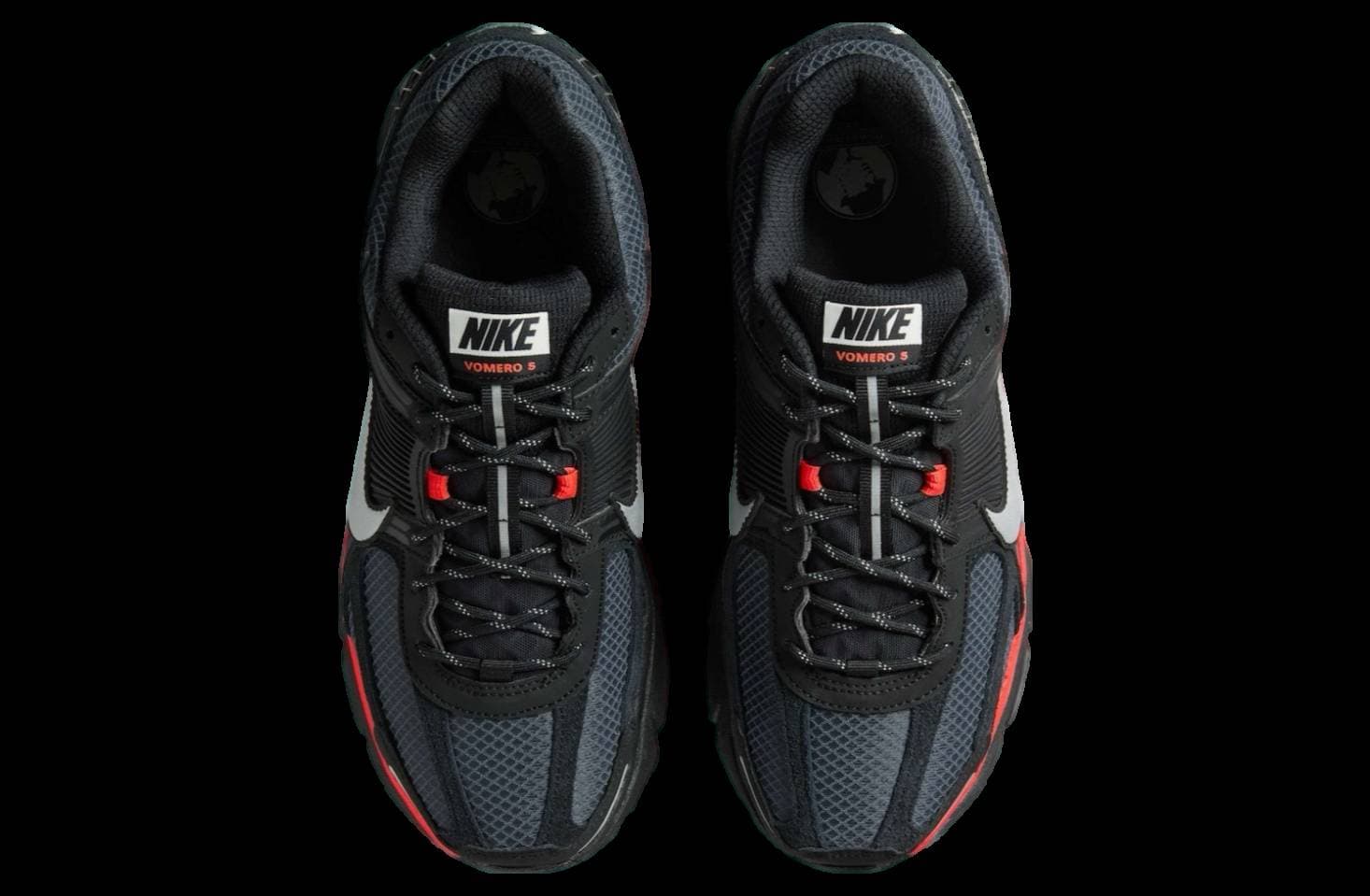 Nike Zoom Vomero 5 Bred Black / University Red release photo 5