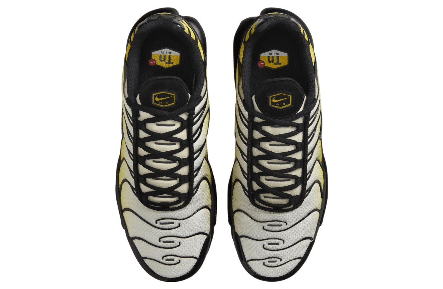 Nikes Air Max Plus Yellow White Gradient release photo 3