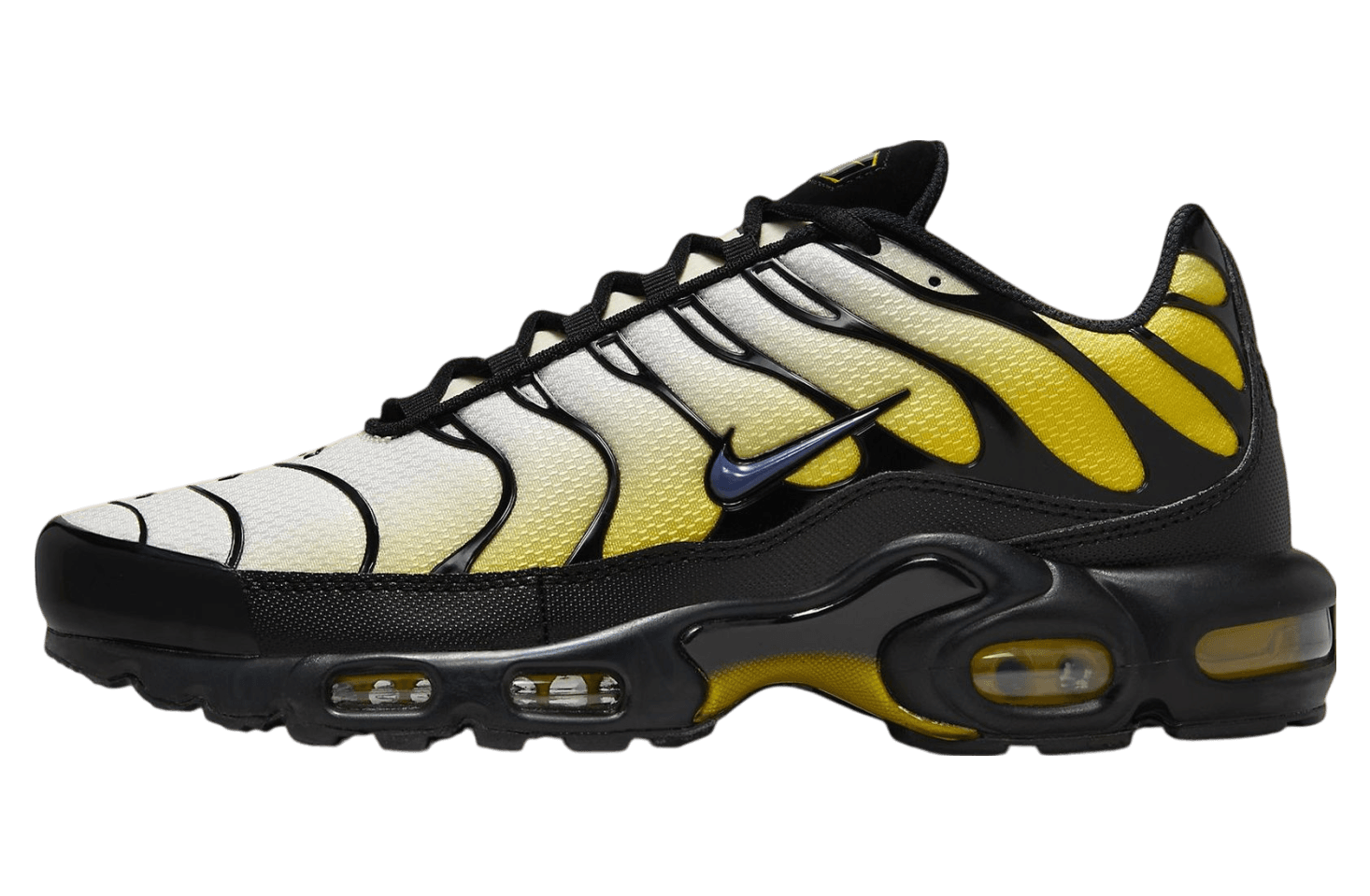 Nikes Air Max Plus Yellow White Gradient release photo 1