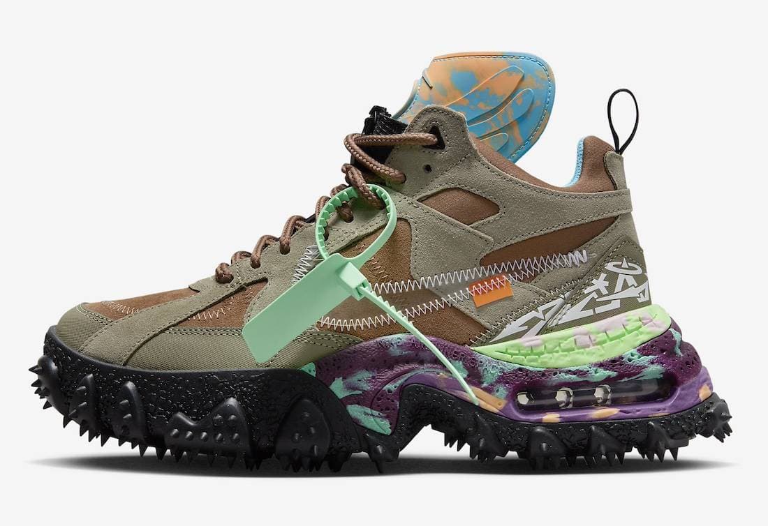 Off-White x Nike Air Terra Forma Archaeo Brown Nike release photo