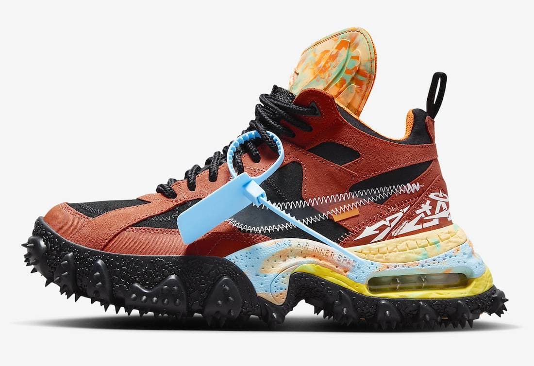 Off-White x Nike Air Terra Forma Mantra Orange Nike release photo