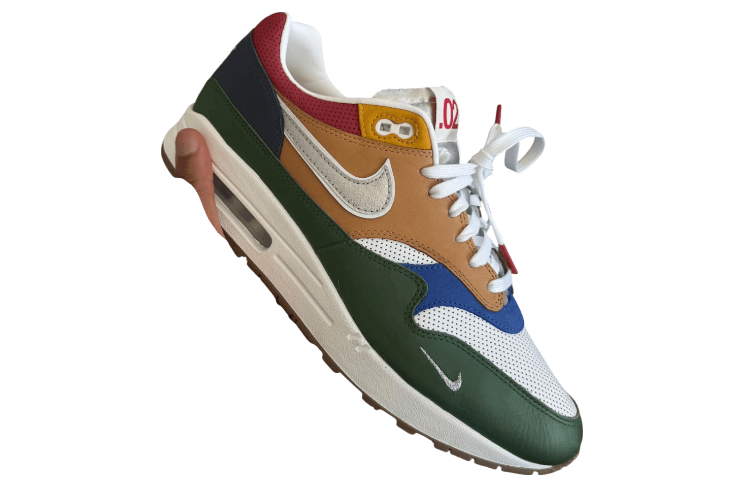 Premium Goods x Nike Air Max 1 White / Metallic Silver release photo 1