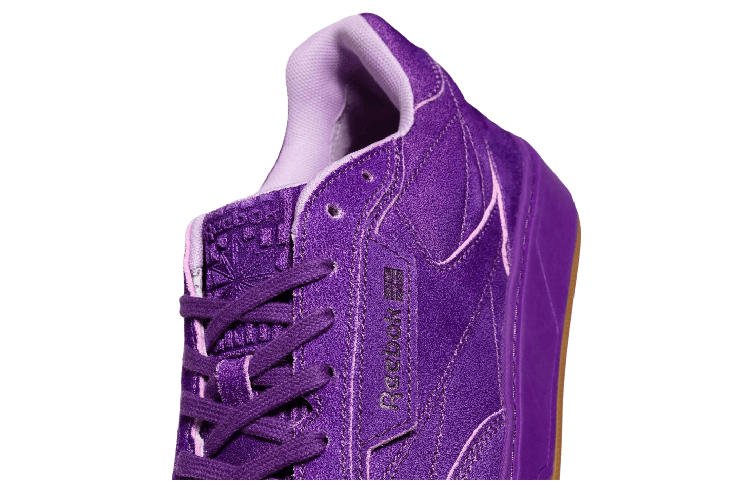 Reebok Club C Ltd Grape Edge Suede release photo 5