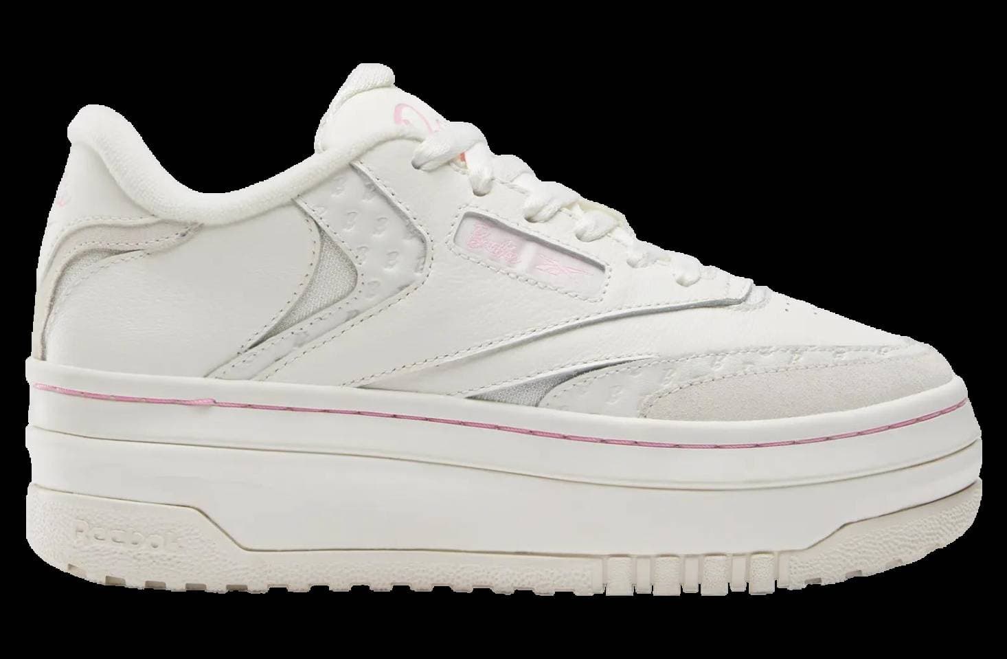 Reebok X Barbie Club C Extra WMNS Chalk / Astro Rose release photo