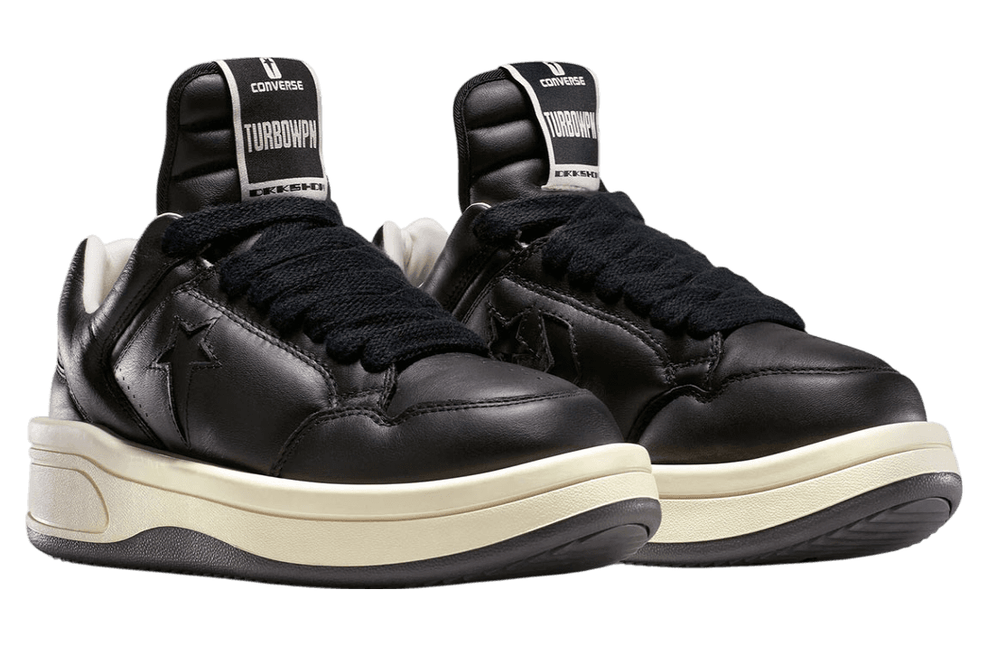 Rick Owens x Converse Turbowpn Ox Black release photo 2