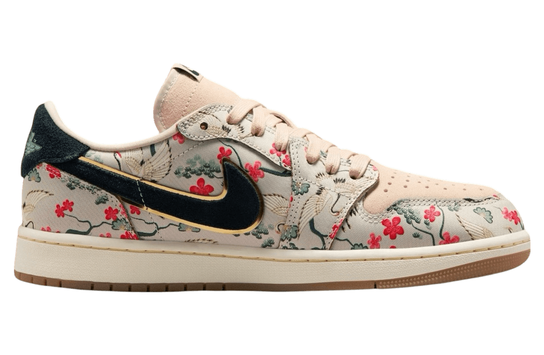 Rui Hachimura x Air Jordan 1 Low OG Cranes release photo 3
