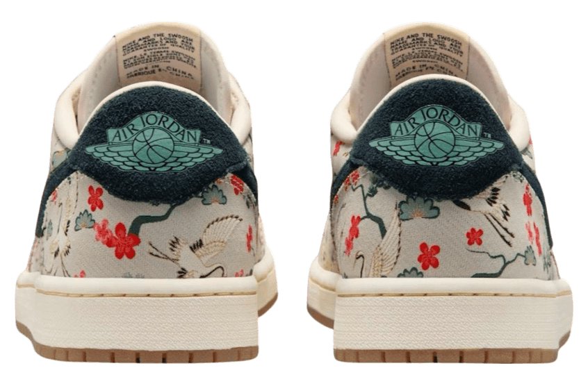 Rui Hachimura x Air Jordan 1 Low OG Cranes release photo 5