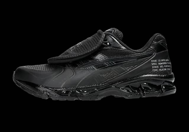 SBTG x Asics Gel Kayano 14 Monsoon Patroi Black ASICS release photo