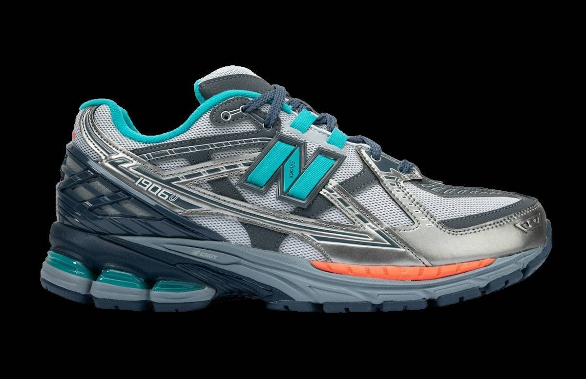 Social Status x New Balance 1906U Willful Bias Electric Teal New Balance release photo