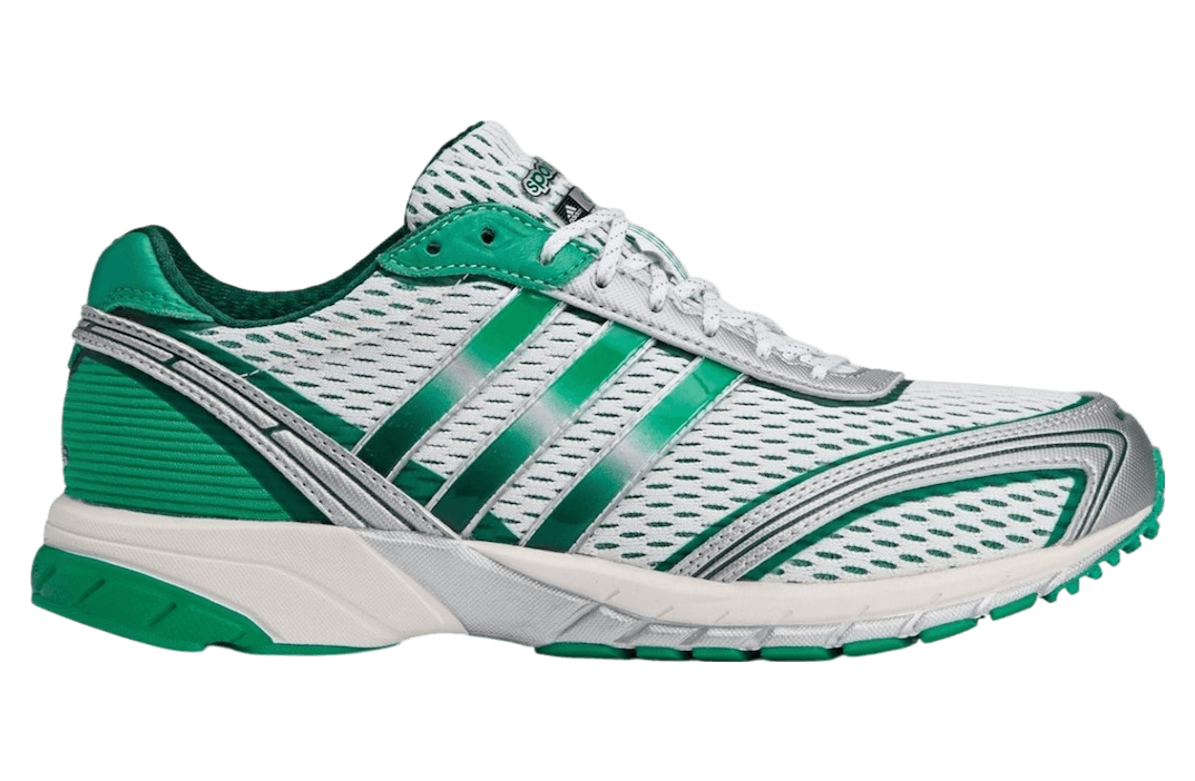Sporty & Rich x Adidas Adizero Adios 1 Footwear White / Court Green adidas release photo