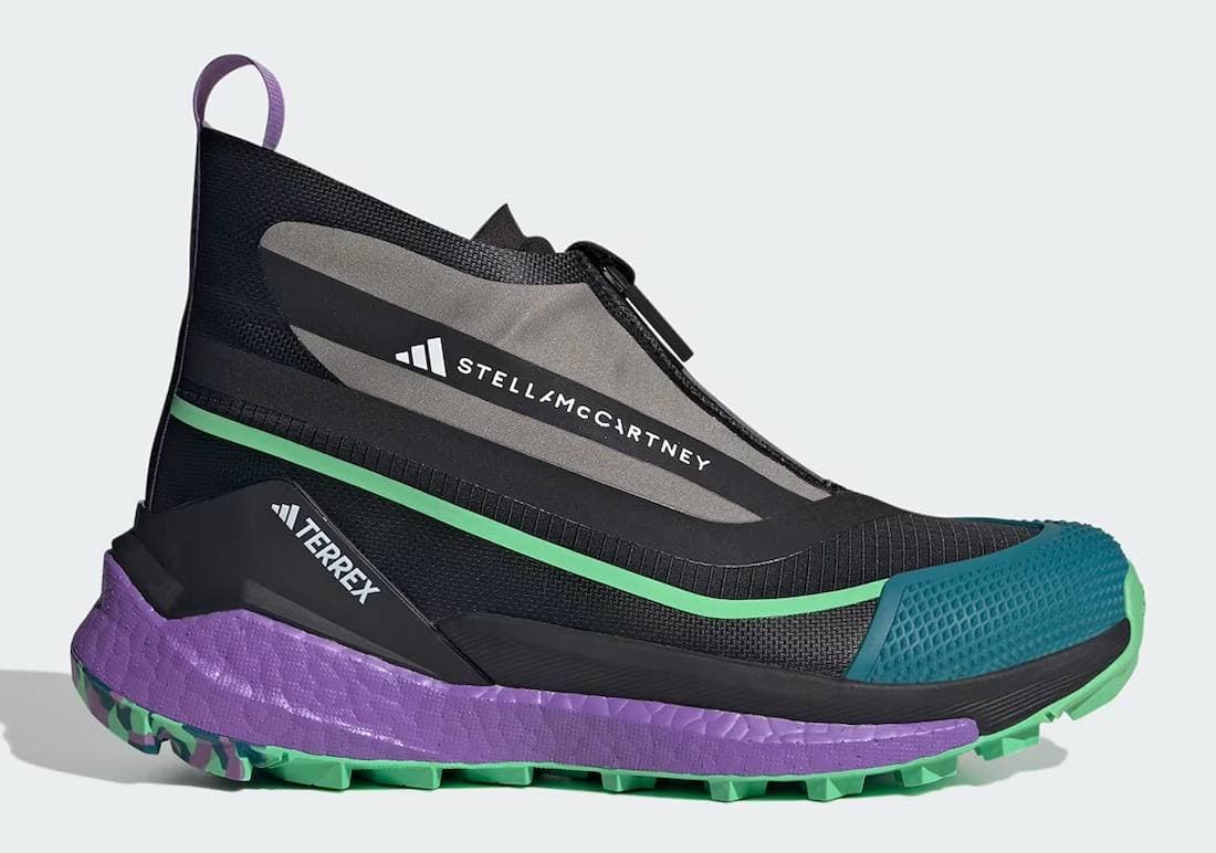 Stella McCartney x adidas WMNS TERREX Free Hiker Gore-Tex Semi Flash Green adidas release photo