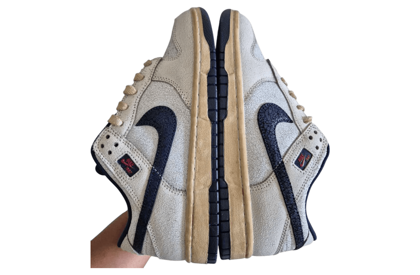 Stranger Things x Nike Dunk Low Phantom / Midnight Navy Nike release photo