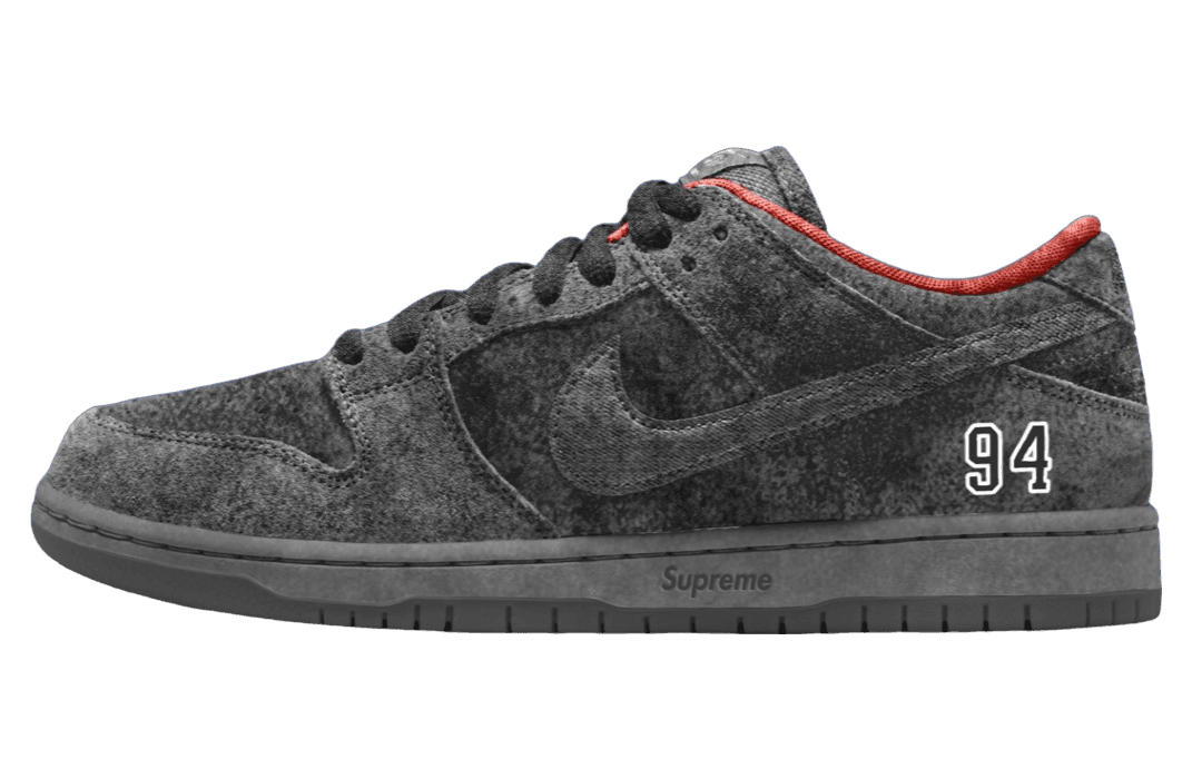 Supreme x Nike SB Dunk Low 94 Black 2025 release photo 1