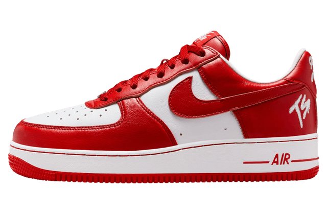 Terror Squad x Nike Air Force 1 Low University Red Nike release photo
