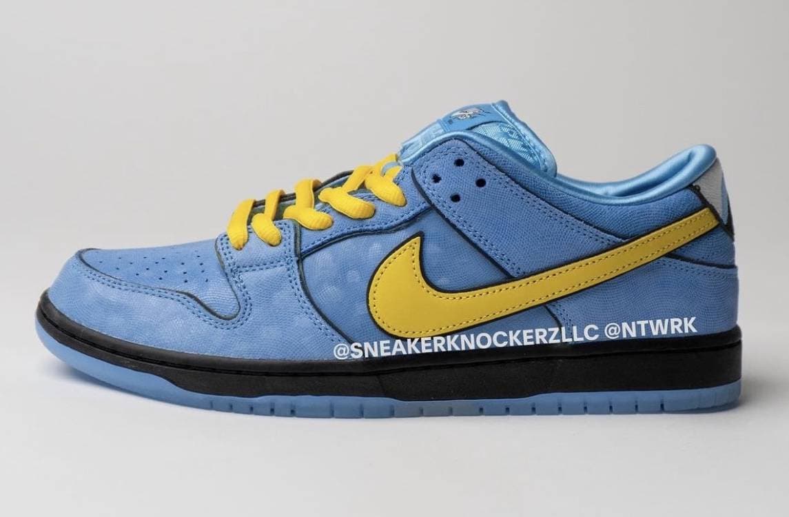 The Powerpuff Girls x Nike SB Dunk Low Bubbles Nike release photo