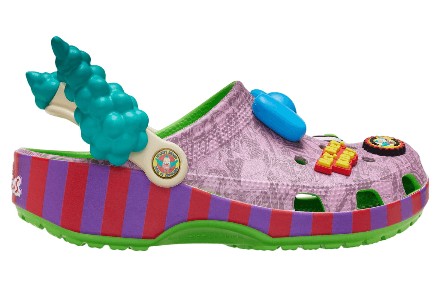 The Simpsons x Crocs Classic Clog Krusty The Klown release photo 1