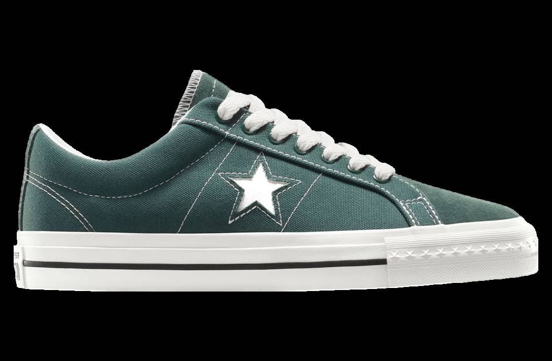 Thisisneverthat x Converse One Star Pro Trekking Green / Black-White release photo