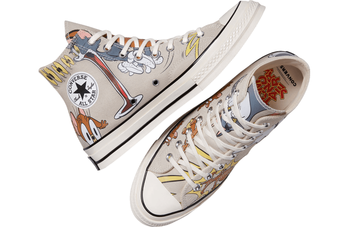 Tom & Jerry x Converse Chuck 70 Tan release photo 4