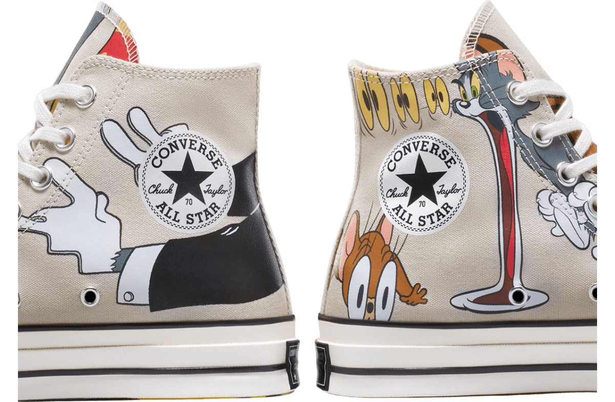 Tom & Jerry x Converse Chuck 70 Tan release photo 7