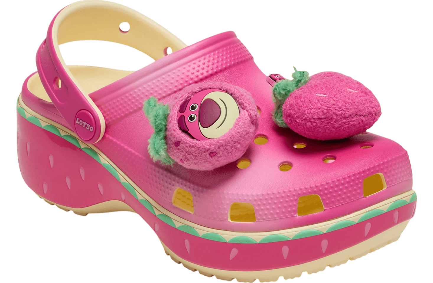 Toy Story x Crocs Classic Platform Clog Lotso release photo 1
