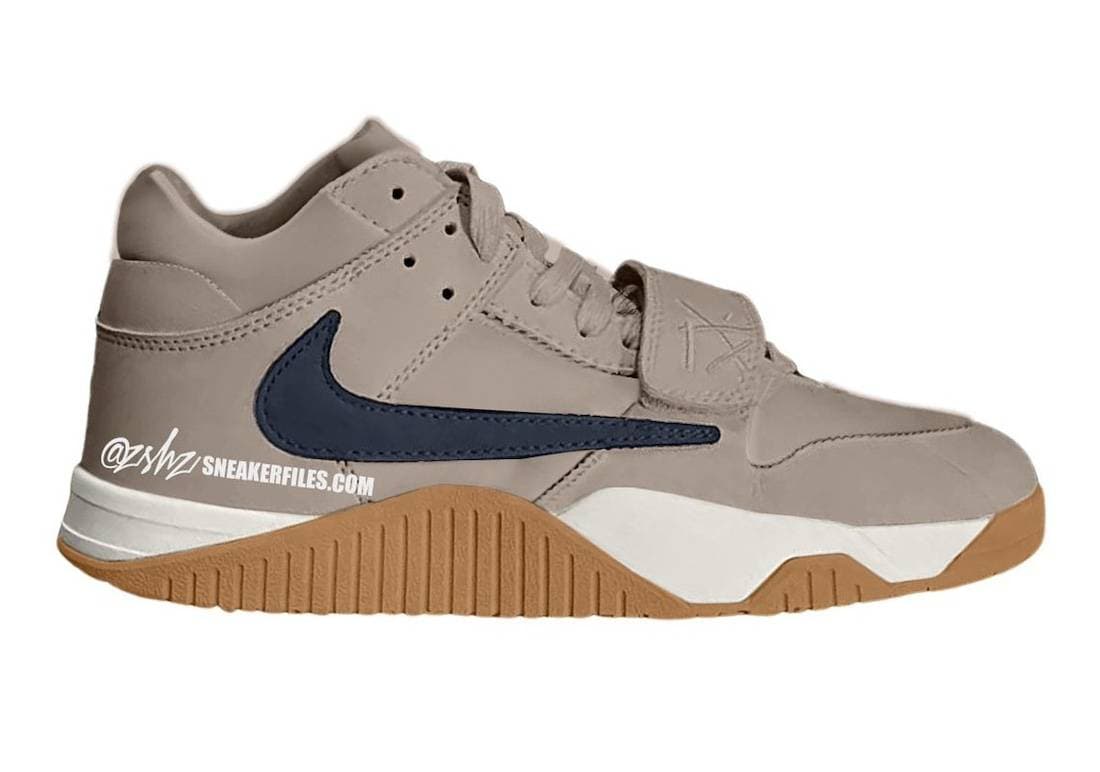 Travis Scott x Jordan Jumpman Jack Trainer Taupe Haze Jordan release photo
