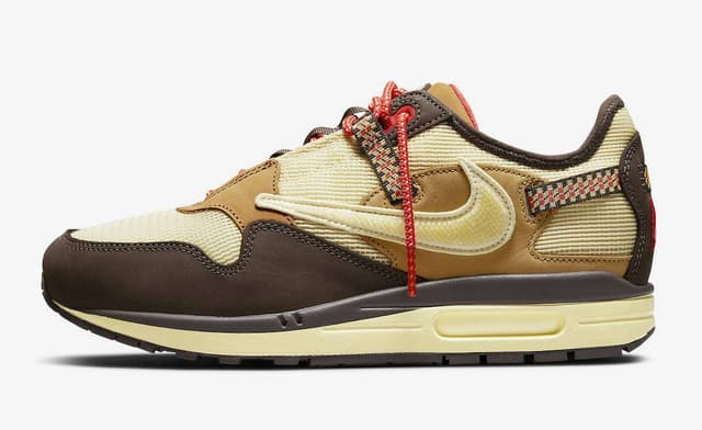 Travis Scott X Nike Air Max 1 Baroque Brown Nike release photo