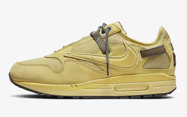 Travis Scott X Nike Air Max 1 Saturn Gold Nike release photo