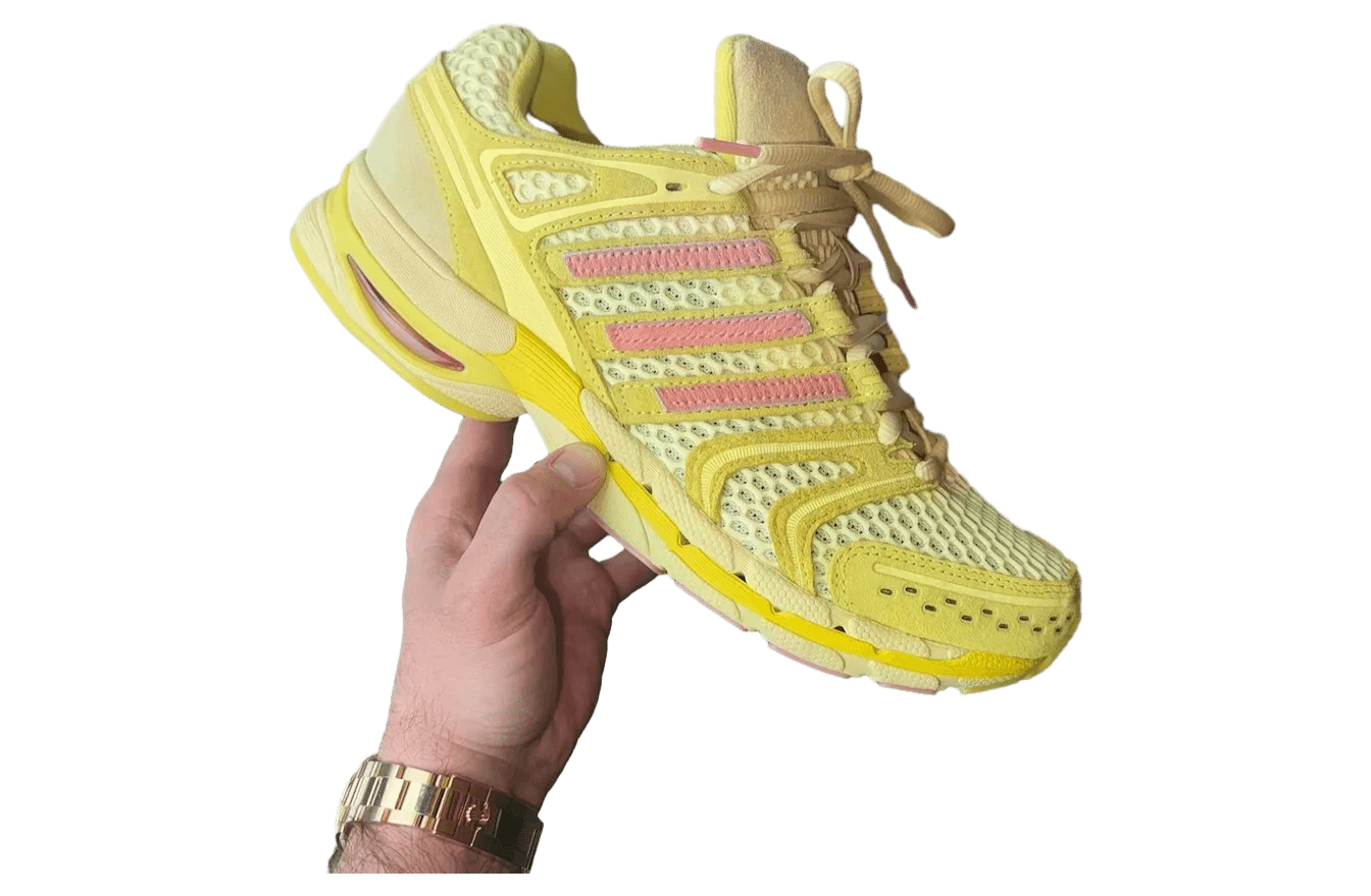 Unheardof x Adidas Adistar Control 5 Piggy Runner 2.0 Cheeseburger adidas release photo