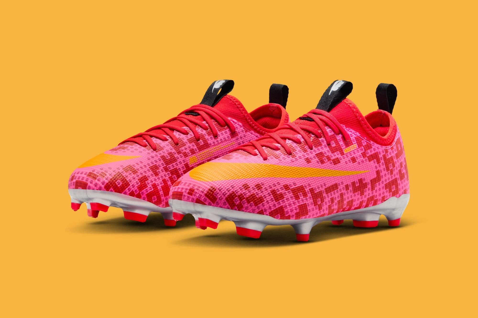 LEGO x Nike Jr. Mercurial Vapor Academy "Rush Red" Nike release photo
