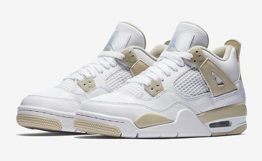 Air Jordan 4 GS “Linen” release photo 1