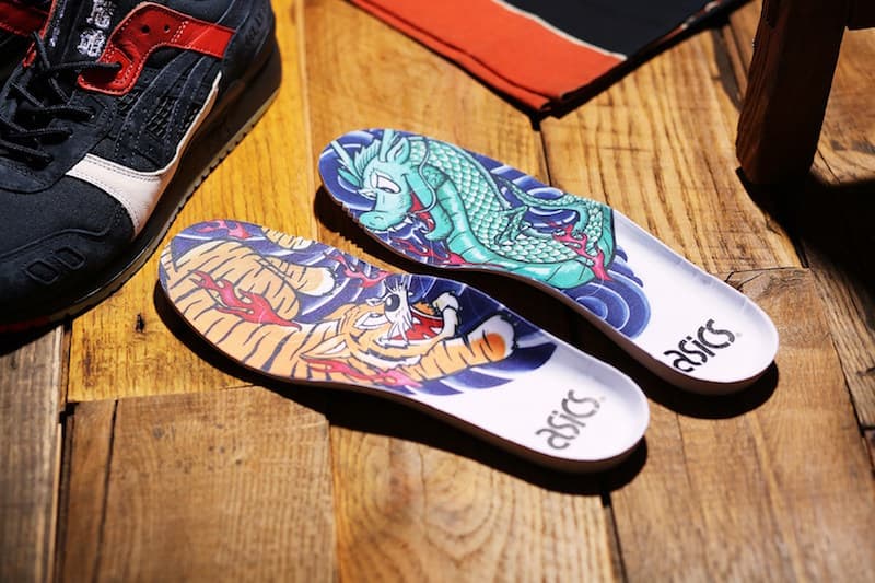 KICKS LAB. x ASICS Gel Lyte III “Hikeshi Hanten” release photo 4