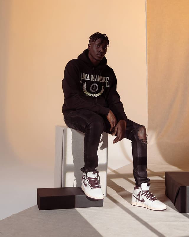 A Ma Maniere x Air Jordan 1 Jordan release photo