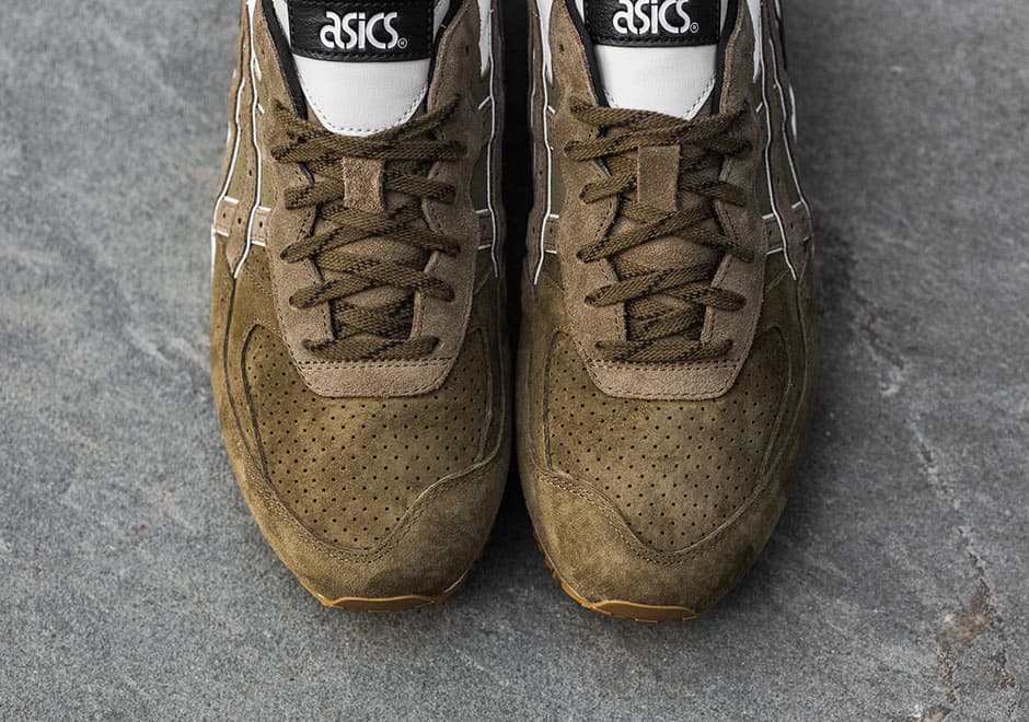 MONKEY TIME X ASICS GEL SIGHT “OLIVE CROWN” release photo 4