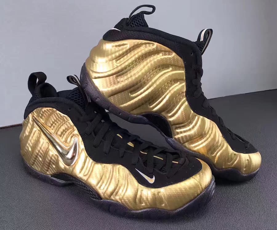 Nike Air Foamposite Pro “Metallic Gold” release photo 3