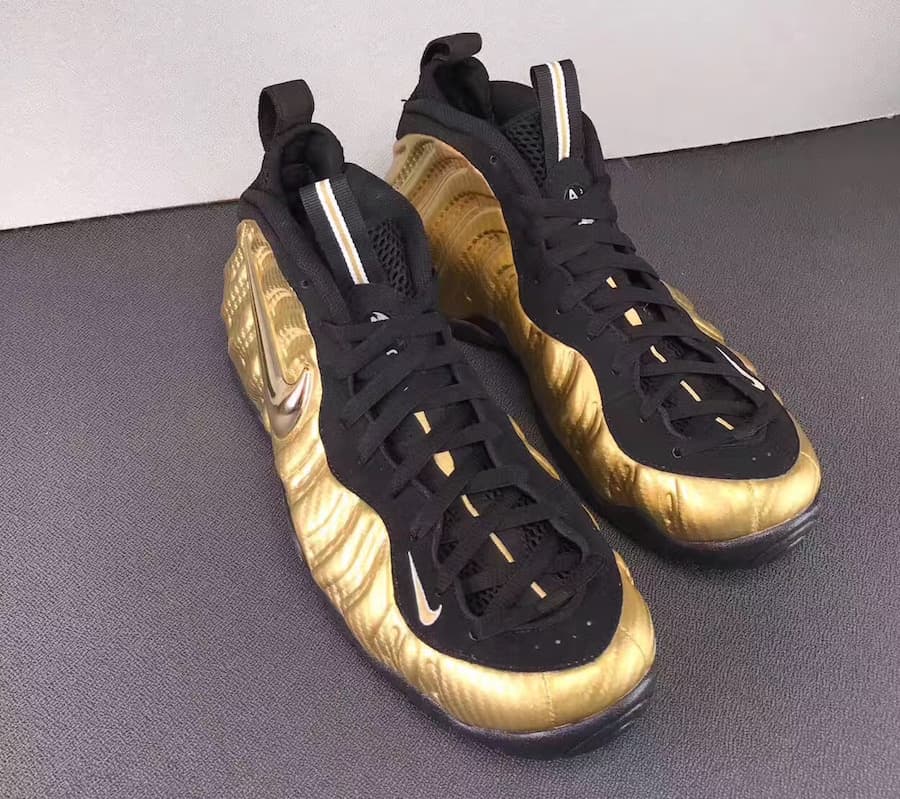 Nike Air Foamposite Pro “Metallic Gold” release photo 4